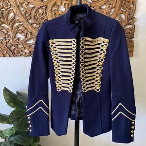 Zara Military or Marching Band-Inspired Blazer
